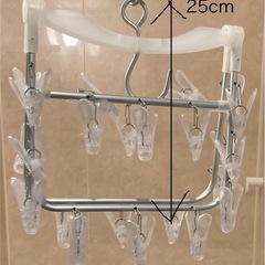 洗濯物干しハンガー24ピンチの画像