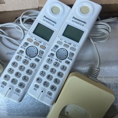 KX-PD550DW-N Panasonic デジタルコードレス普通紙ファクス子機2台付 ホワイトの画像