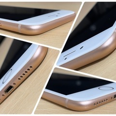 iPhone8  64GB SIMフリー Gold　ゴールド　の画像