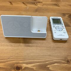【愛品館江戸川店】SONY ポータブルラジオレコーダー2014年 ICZ-R100 お問い合わせID:132-050598-007の画像