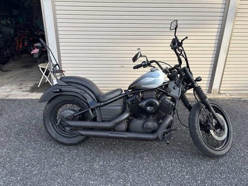 全年式対応！　ドラッグスター400 ファットドラッグマフラー