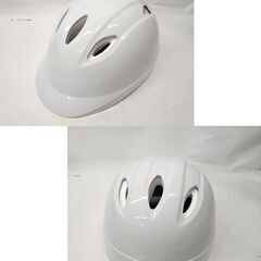 未使用 DICプラスチック ヘルメット TS6V-Ⅱ Lサイズ 60～63cm未満 白 ホワイト 自転車用 走行遊具用 防災用 札幌市 平岸店 の画像