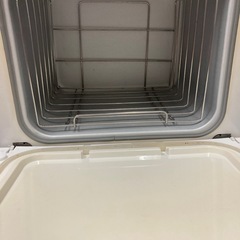 タオルウォーマー C-080 前開き ホワイト 8L 小型 タオルスチーマー 蒸しタオル　リサイクルショップ宮崎屋　佐土原店　25.1.18Fの画像