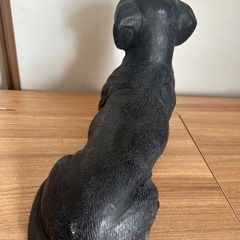 ダックスフントの置物の画像