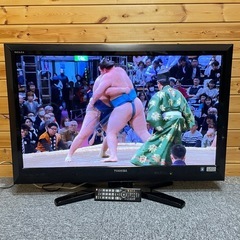 ◆ TOSHIBA 液晶テレビ REGZA 37型 ◆ LEDバックライトで映像きれい！　東芝 レグザ
