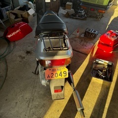 自賠責チャンバー付き　アドレスv100駆動系カスタム済み の画像