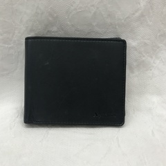 Aquascutum 二つ折り財布/紺