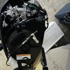 船外機　4ストS足　5馬力YAMAHA超美品の画像