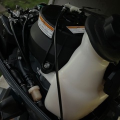 船外機　4ストS足　5馬力YAMAHA超美品の画像