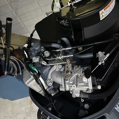 船外機　4ストS足　5馬力YAMAHA超美品の画像