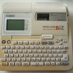 
CASIO テプラ　NAME LAND