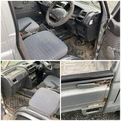 【車検たっぷり】H15/ハイゼット/軽トラ/4WD/パワステ/エアコン/即納車可能の画像