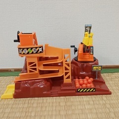 トミカの建設現場