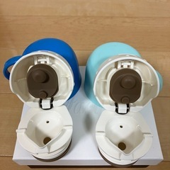 サーモス　水筒　中栓(コップ蓋付き)の画像