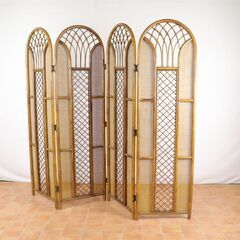 ラタン 籐家具 衝立 パーテーション JG_0JY_B0822-...