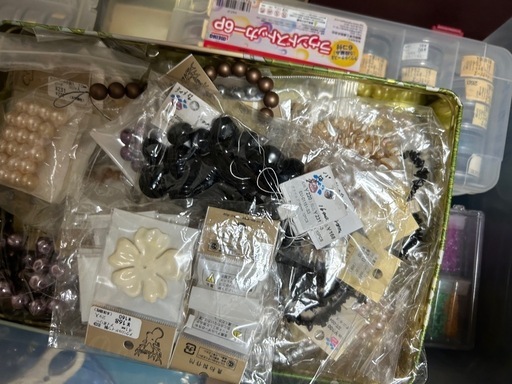 大量ビーズ 関係 ハンドメイド 趣味