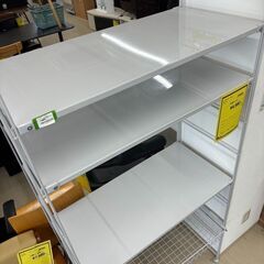 ジモティ来店特価!!　　収納ラック　ホワイト　　J-1198の画像