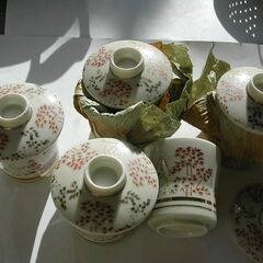 ♦️スチーム鍋　蒸し茶碗５組♦️の画像