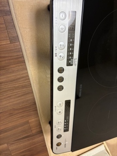 アイリスオーヤマ　2口コンロ 100Vコンセント