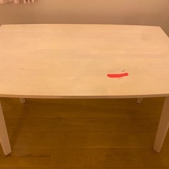 テーブル　ベンチセット白　ニトリ　