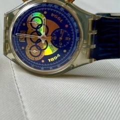 ❤️新品電池入れ替え🔋スウォッチ 1894-1994 五輪100...
