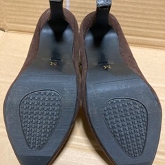 パンプス　ハイヒール　ブラウン Mの画像