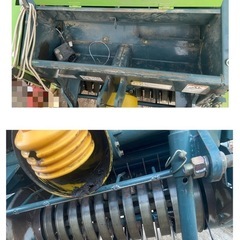 スター ミニ ロールベーラー MRB0850 ジョイント付 牽引 梱包機 小型 ベーラ 集草機 牧草 畜産 トラクター ワラ 飼料 中古 作動確認済み 配送可の画像