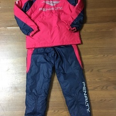 新品！PENALTY  JRウォーマースーツ　ウィンドブレーカー上下セット　140cmの画像