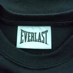 EVERLAST 黒 Tシャツの画像
