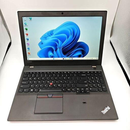 グラボ搭載 バッテリー◎ 大画面 フルHD 16 レノボ ノートPC ThinkPad E16 Core i7-6500U windows11 pro 16GB SSD256GB  カメラあり オフィス (B310)