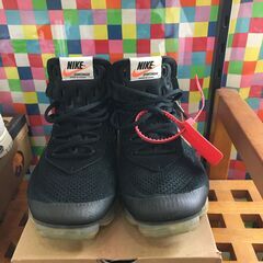 ジモティ割引有★【ジャングルジャングル岸和田店】NIKE ヴェイパーマックス オフホワイトコラボ THE10 ザ テン 28.0cm 南大阪 岸和田 貝塚市 泉佐野市 高石市 泉大津市 和泉市 忠岡町 熊取町の画像