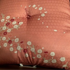 (５枚セット未使用)西川座布団の画像