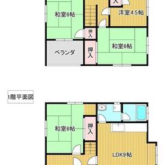 ペット多頭飼い相談可！便利な立地 松山市内宮町 2階建 貸家