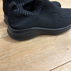 トレーニングシューズ　23cm ブラックの画像
