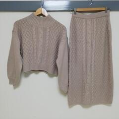 ニット　セットアップ