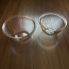 未使用　ハリオ　耐熱ボウル2セット