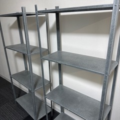 IKEAのシルバーな棚　HYLLIS　　の画像