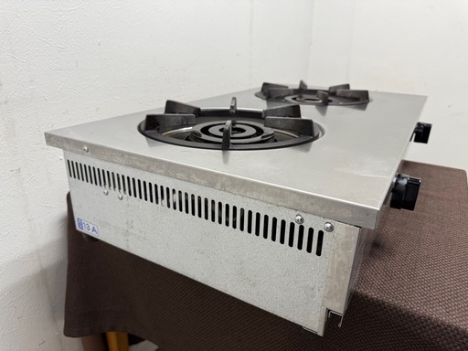 タニコー　tanico 　業務用　２口コンロ　卓上型ガステーブル　２０２２年製　厨房　飲食店　TGU-90