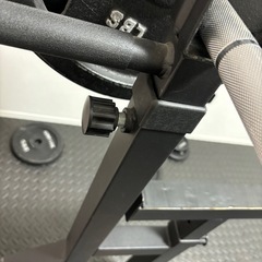 バーベルスタンド ベンチプレス　スクワット  高さ幅調整可能 耐荷重200kgの画像