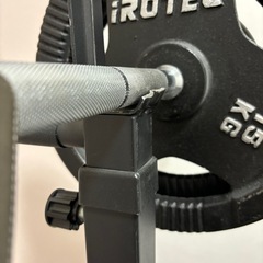 バーベルスタンド ベンチプレス　スクワット  高さ幅調整可能 耐荷重200kgの画像