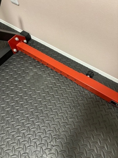 バーベルスタンド ベンチプレス　スクワット  高さ幅調整可能 耐荷重200kg