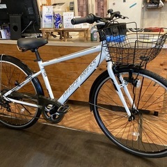 【チェーン新品！7段変速】 LEDダイナモ　700×32cシティ...
