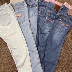 size150女の子長ズボンまとめ売り中古