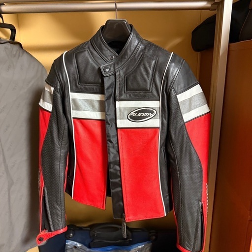 【SUOMY】スオーミー レディース レザージャケット Sサイズ