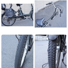🔴⭐️超特価⭐🔴 電動自転車 ヤマハ 20インチ 子供乗せ 中古 100703の画像
