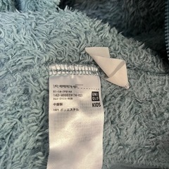 UNIQLO ユニクロ　ファーリーフリース　ジャケット　130サイズの画像