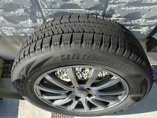 スタッドレスタイヤ 205/60R16 4本 ホイール付 ブリヂストン製　VRX2