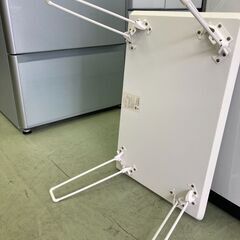 【リサイクルショップ　ピカソ　小松原】幅60㎝ ドンキ 折りたたみテーブル ローテーブル ホワイト LTB-06-02 WH★1253★の画像