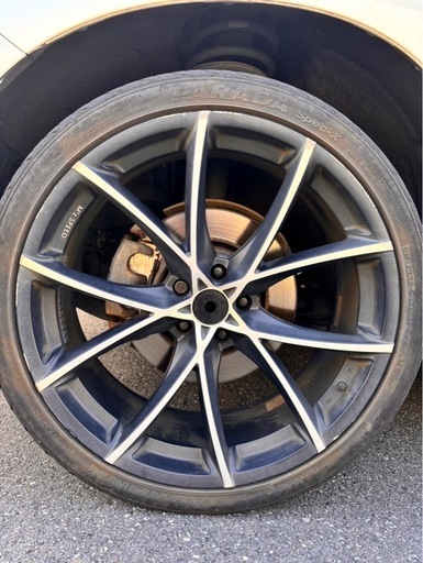 タイヤ付ホイール22インチ　MZSPEED ジュリアフルスロットル265/35R22