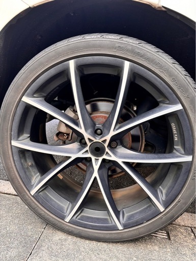 タイヤ付ホイール22インチ　MZSPEED ジュリアフルスロットル265/35R22